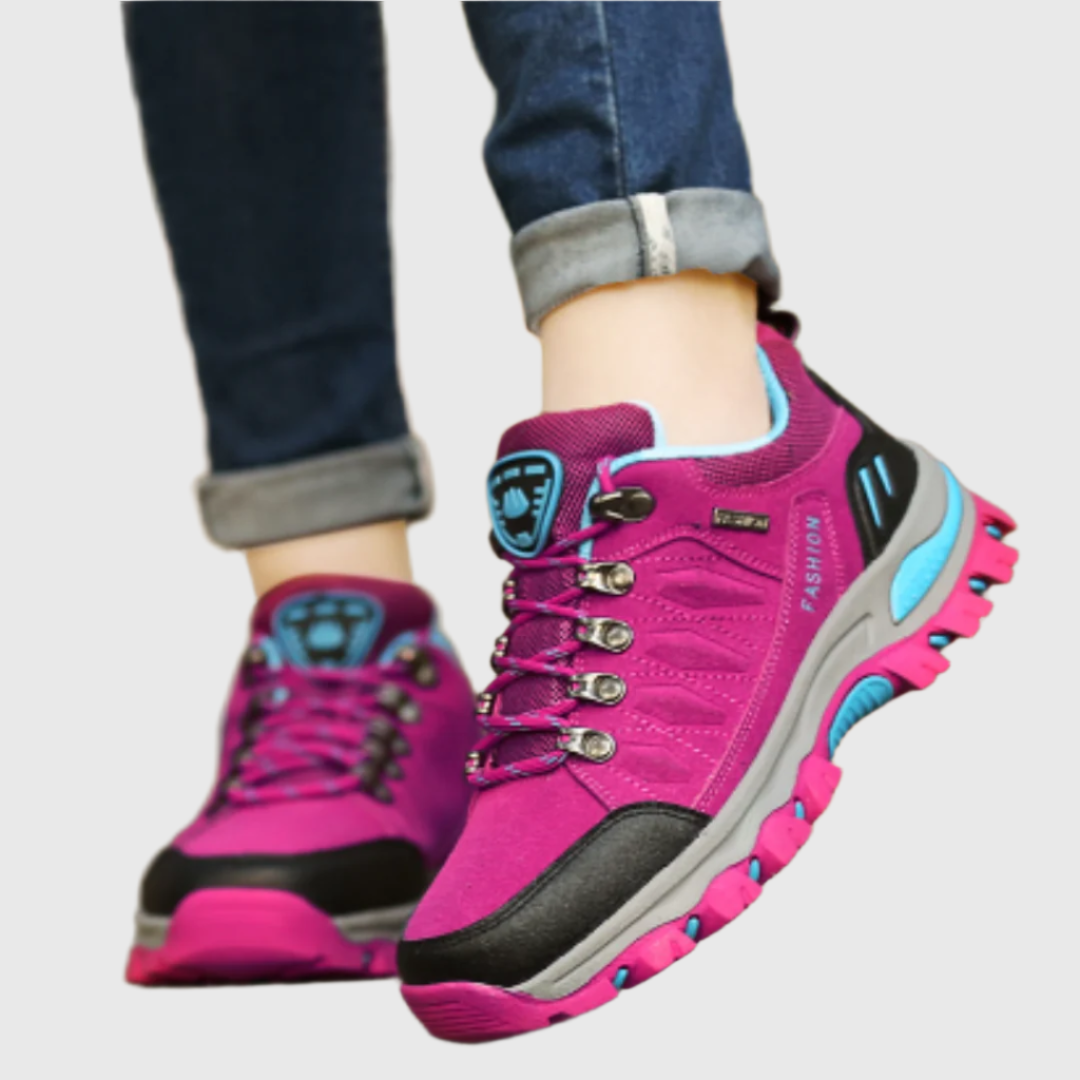 Waltrin Damenschuhe - Klassische Orthopädische Wanderschuhe für Damen, Rutschfest, Wasserdicht, Komfortabel, Outdoor-Aktivitäten-5