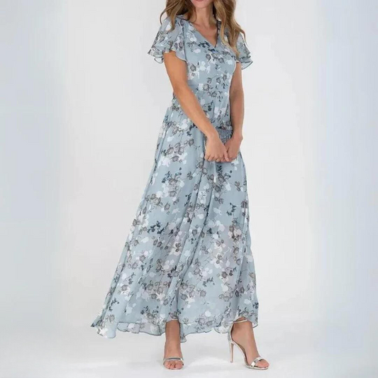 Variant image for Sanae | Elegantes Damenkleid - Festliches Kleid für Hochzeitsgäste, Zeitloser Stil, Vielseitig für Jeden Anlass-1
