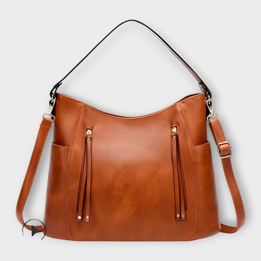 Léora - Elegante Vintage-Ledertasche Damen - Hochwertige Handtasche für Stilbewusste - Ideal für Jeden Anlass-1