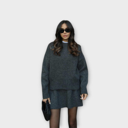Variant image for Emma - Lässiges Strickset Damen - Weiches Stricktop & Hose - Perfekt Für Herbst - Strickset Damen-21