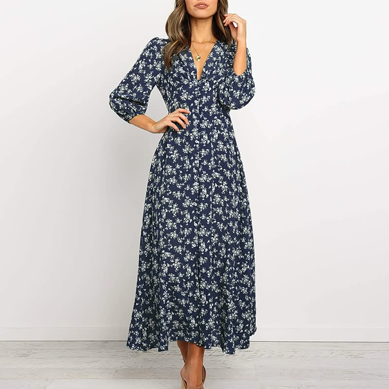 Variant image for Sophie - Elegantes Maxikleid Sommer Für Damen - Fließendes Lange Kleid Festlich In Hochwertigem Stoff-1