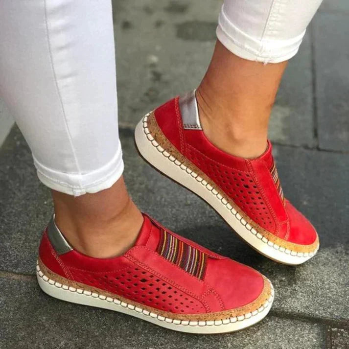 Anna's Bequeme Orthopädische Schlupfschuhe Damen - Stilvolle Hausschuhe für Komfort Zuhause-5