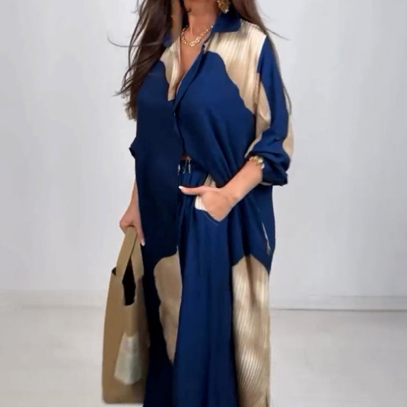 Max: Damen Set Aus Langen Hemd Und Bequemen Hosen Im Twin Set Stil - Perfekt Für Entspannte Tage-6